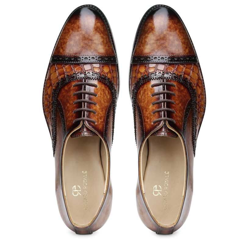 Kavan Captoe Oxfords - Escaro Royale