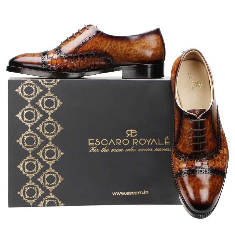 Kavan Captoe Oxfords - Escaro Royale