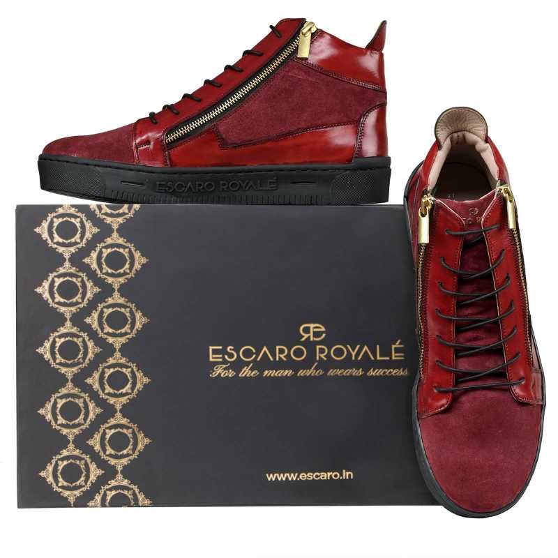 Dustin Hightop Sneakers - Escaro Royale