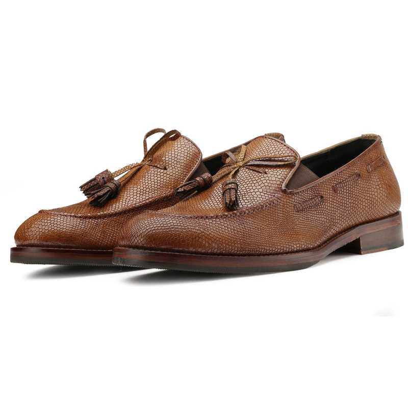 Hilton Bow Tassel Loafers - Escaro Royale