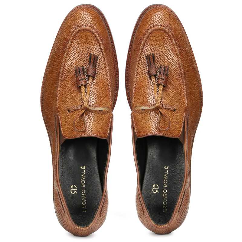 Hilton Bow Tassel Loafers - Escaro Royale