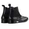 Regal Wingtip Chelsea Boots in Black - Escaro Royale