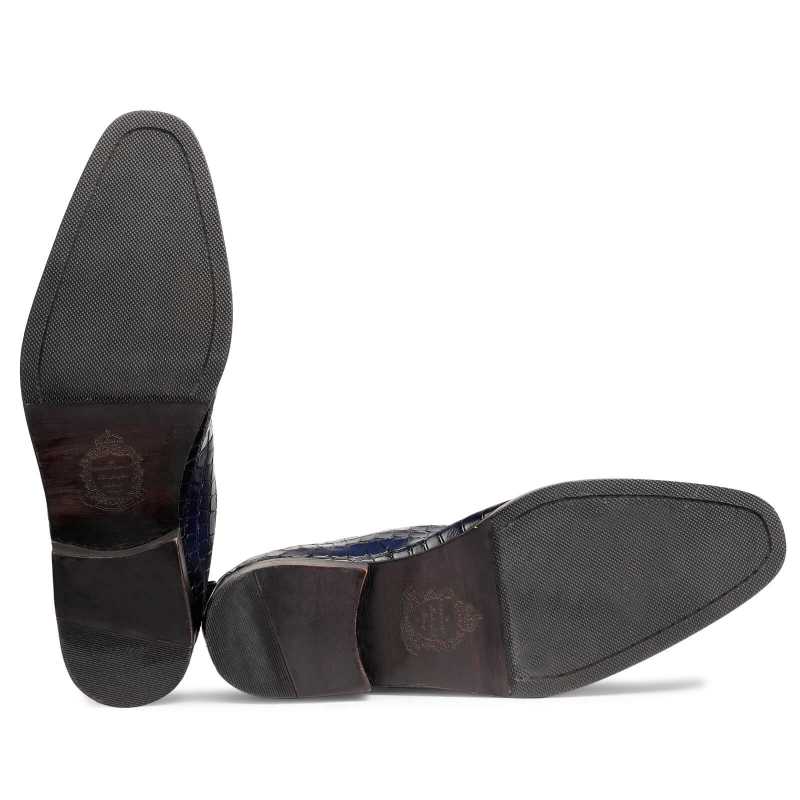 Regal Chelsea Boots in Blue - Escaro Royale