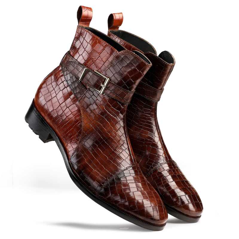 Jodhpur Boots in Patina Brown - Escaro Royale