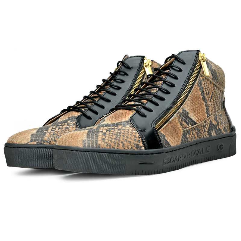 Falcon Hightop Sneakers - Escaro Royale