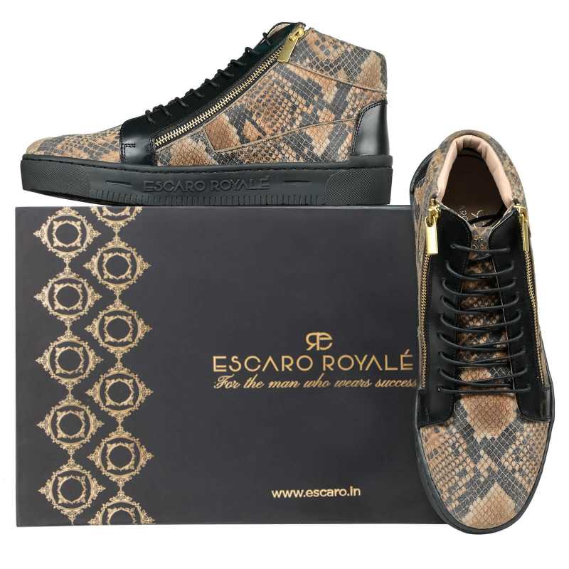 Falcon Hightop Sneakers - Escaro Royale