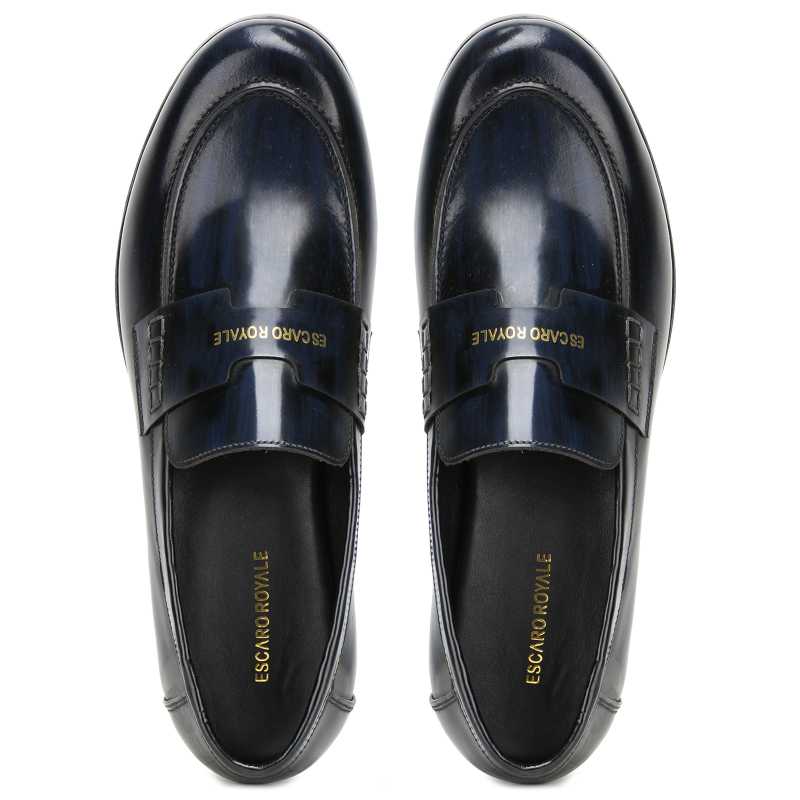 Zynk Loafers Blue - Escaro Royale