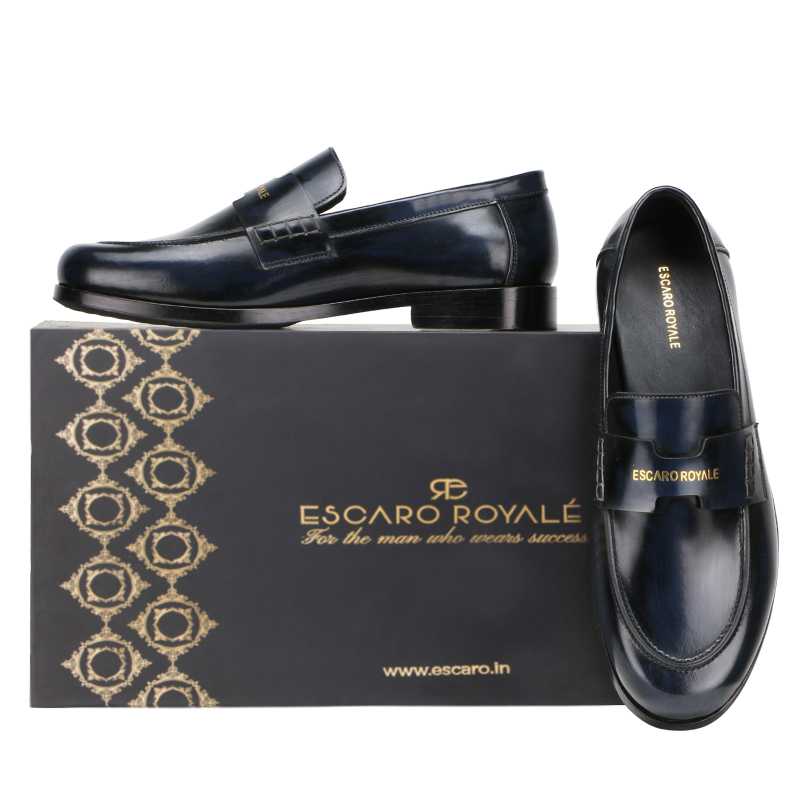 Zynk Loafers Blue - Escaro Royale