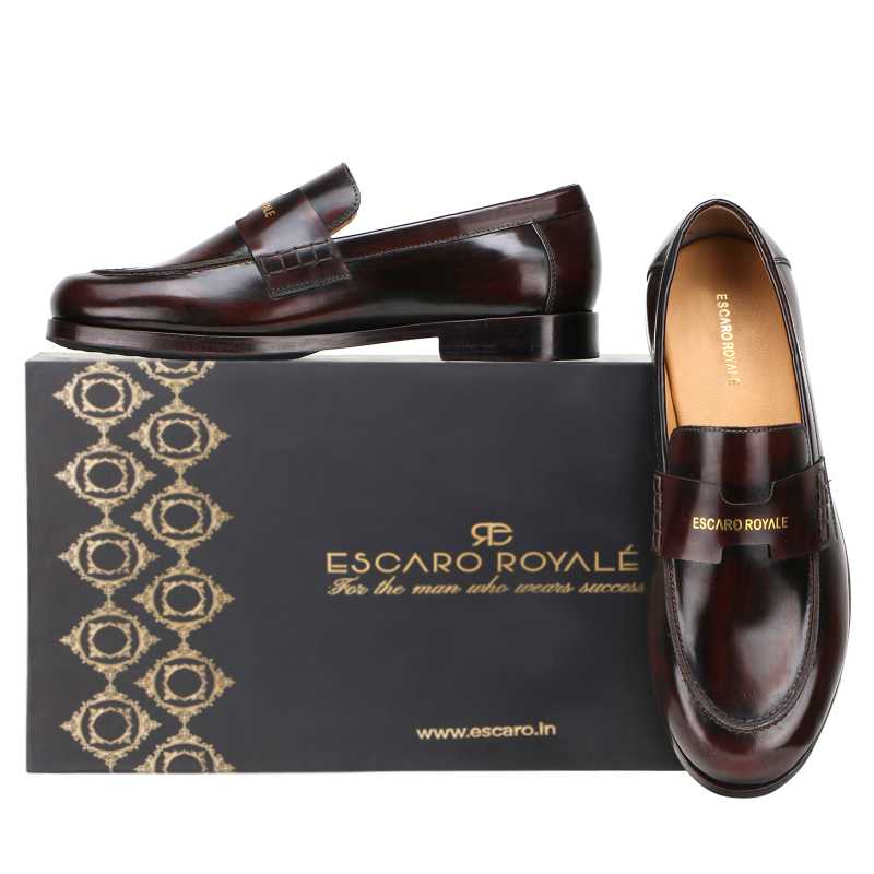 Zynk Loafers Wine - Escaro Royale