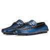 Piton Moccasins in Blue - Escaro Royale