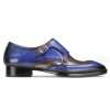 Rio Textured Double Monk in Blue - Escaro Royale