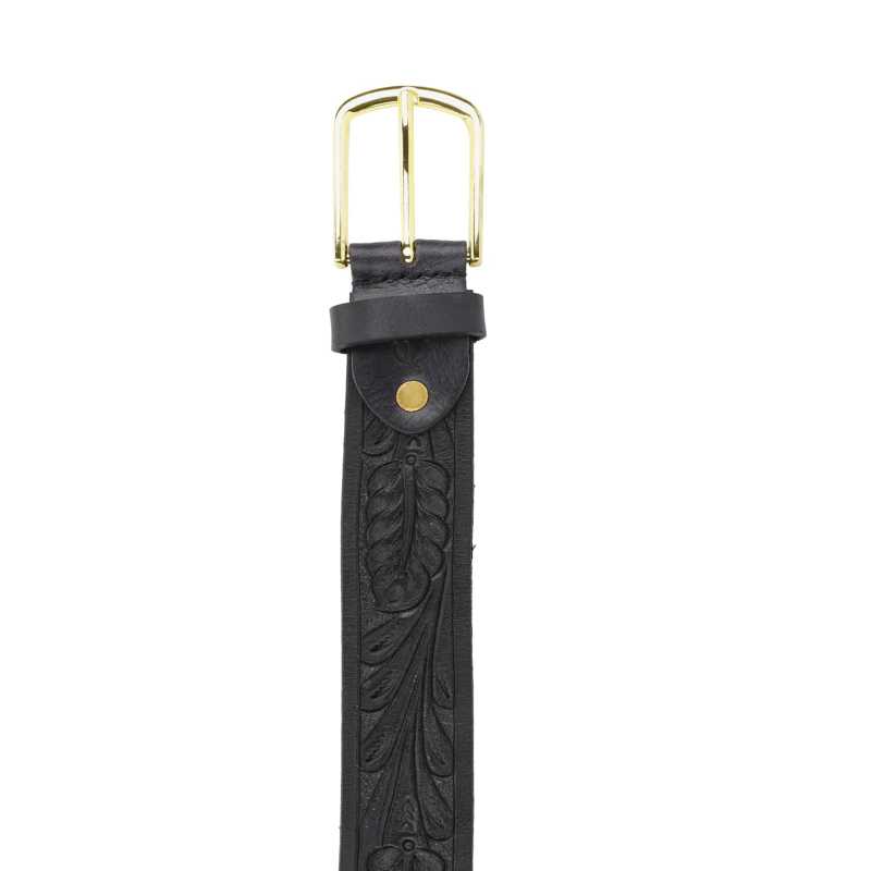 Hand Crafted Hand Tool Leather Belt - Escaro Royale