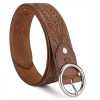 Hand Crafted Hand Tool Leather Belt - Escaro Royale