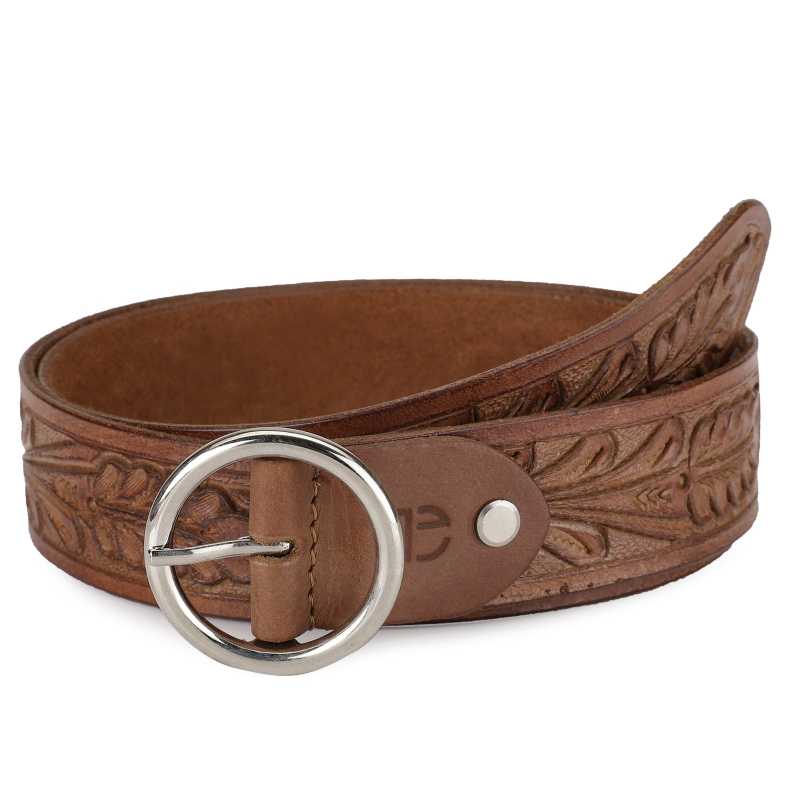Hand Crafted Hand Tool Leather Belt - Escaro Royale