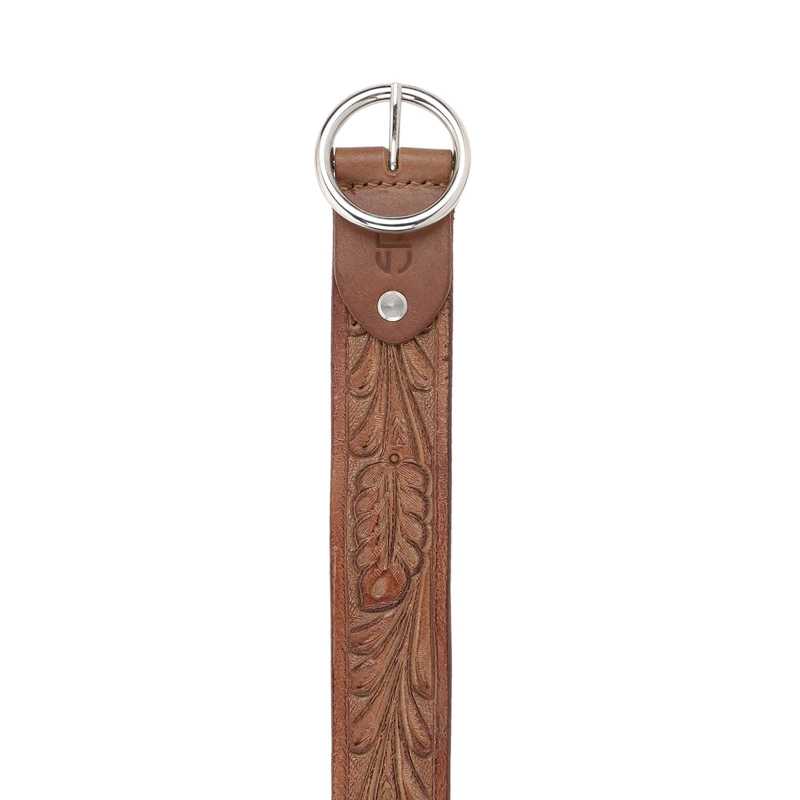 Hand Crafted Hand Tool Leather Belt - Escaro Royale