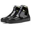 Kingston Black Gold Hightop Sneakers - Escaro Royale