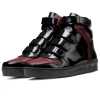 Triumph Black Hightop Sneakers - Escaro Royale