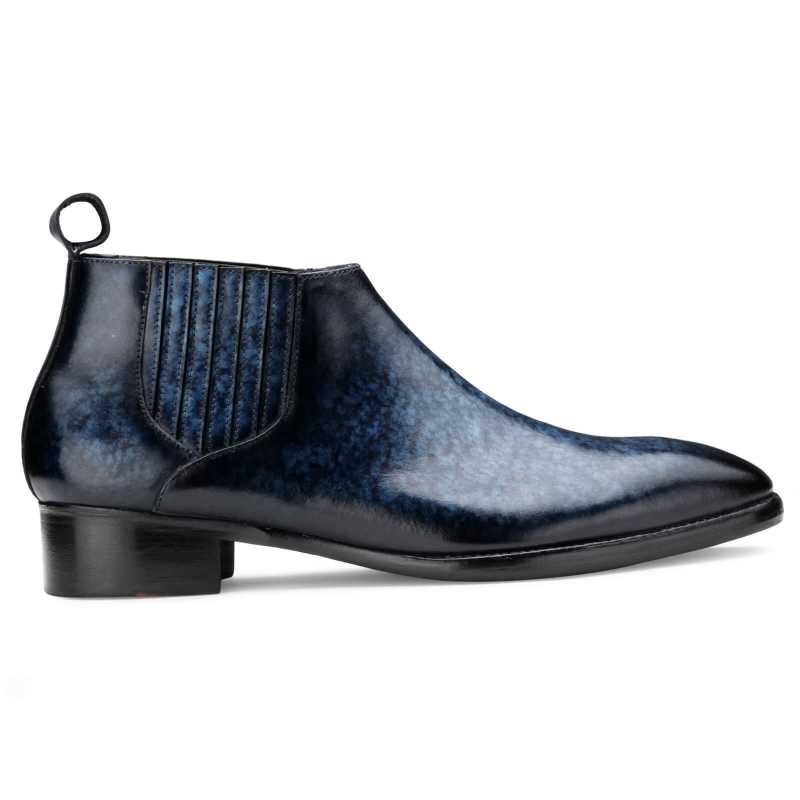 Arkle Chelsea Boots Blue - Escaro Royale