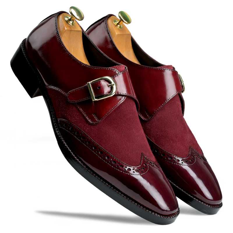 Frederick Wingtip Monkstrap - Escaro Royale