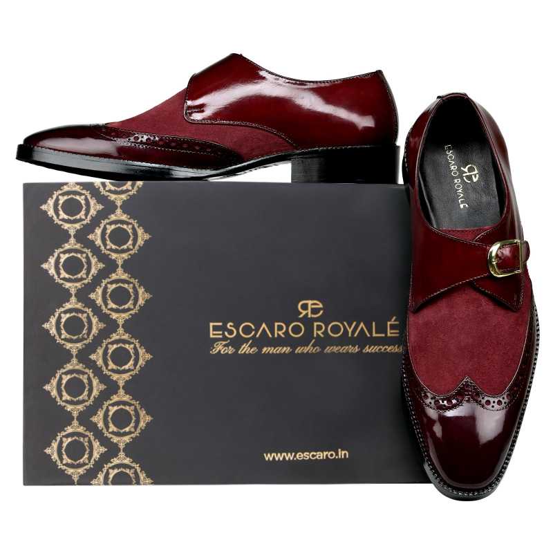 Frederick Wingtip Monkstrap - Escaro Royale
