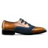 Bart Criss Cross Oxford Tan Blue - Escaro Royale