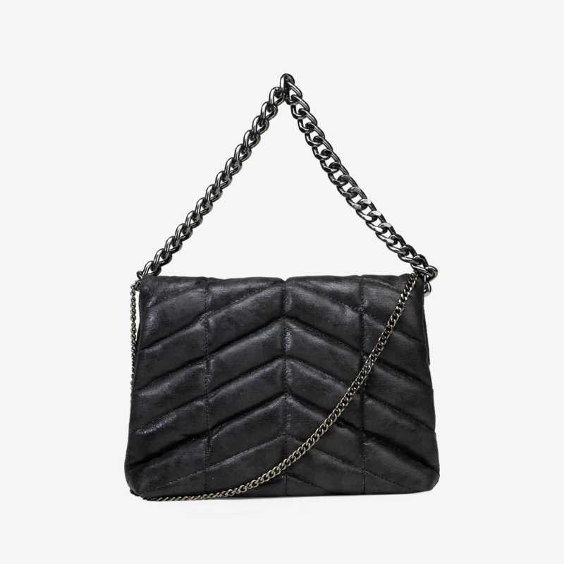 Tiana Black Handbag - Escaro Royale