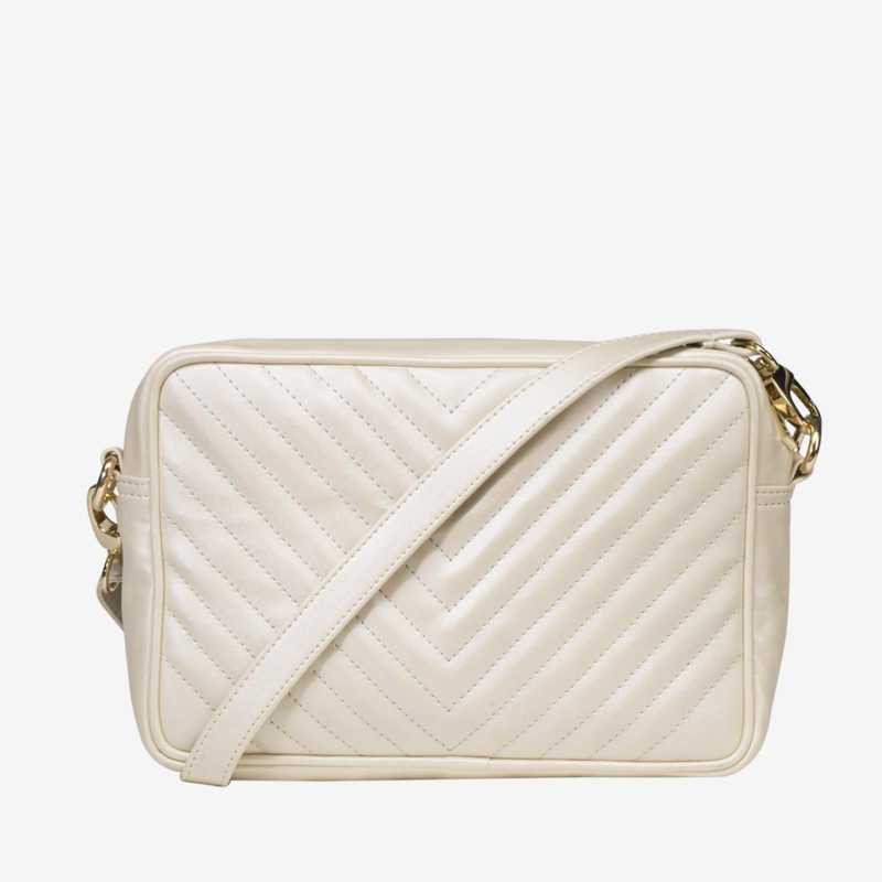 Rapunzei Pearl White Sling Bag - Escaro Royale