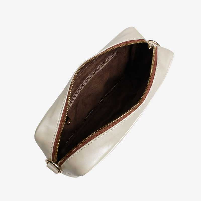 Rapunzei Pearl White Sling Bag - Escaro Royale