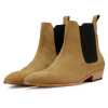 Iceman Chelsea Boots in Beige Suede - Escaro Royale
