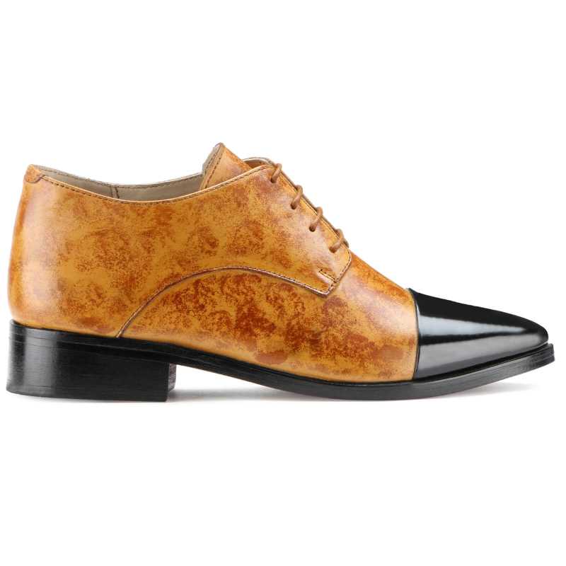 Sophie Tan Lace-up - Escaro Royale