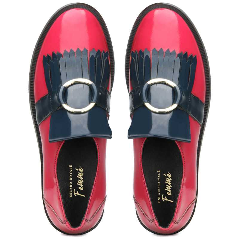 Donna Kiltie Loafers - Escaro Royale