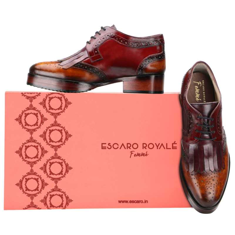 Olga Kiltie Lace-up - Escaro Royale