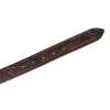 Christiano Hand Crafted Hand Tooled Leather Belt in Black-Brown - Escaro Royale