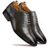 The Boston Toecap Oxfords in Gray - Escaro Royale
