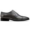 The Boston Toecap Oxfords in Gray - Escaro Royale