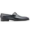 Grey Designer Penny Loafers - Escaro Royale
