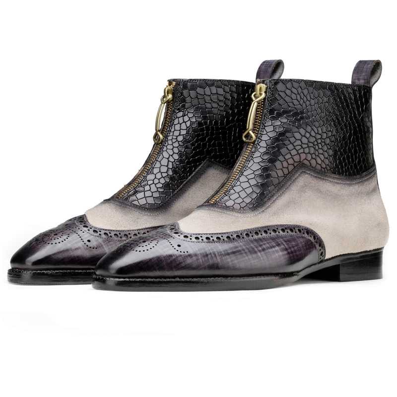 Bernardo Zipper Boots - Escaro Royale