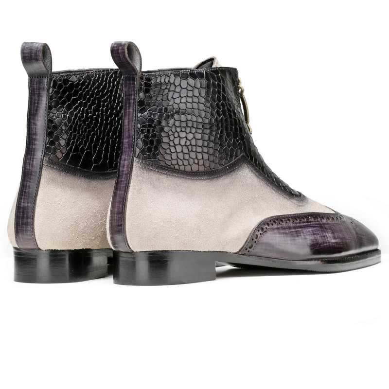 Bernardo Zipper Boots - Escaro Royale