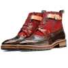 Piero Designer Boots Brown - Escaro Royale