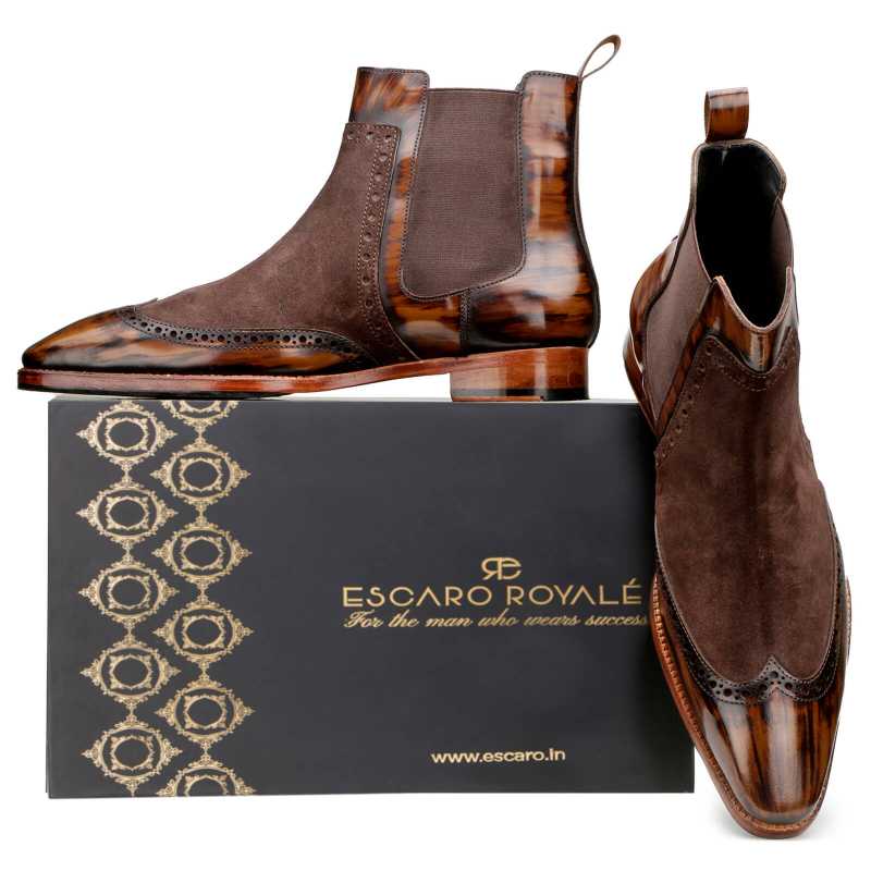 Agnolo Chelsea Boots - Escaro Royale