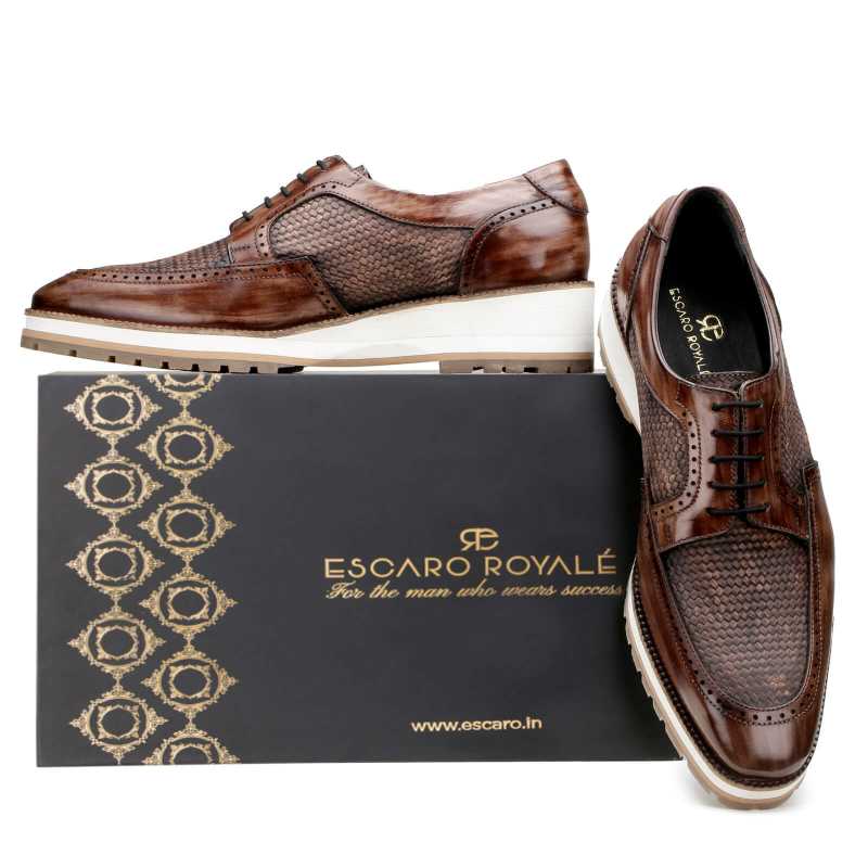 Stefano Weaved Sneakers - Escaro Royale
