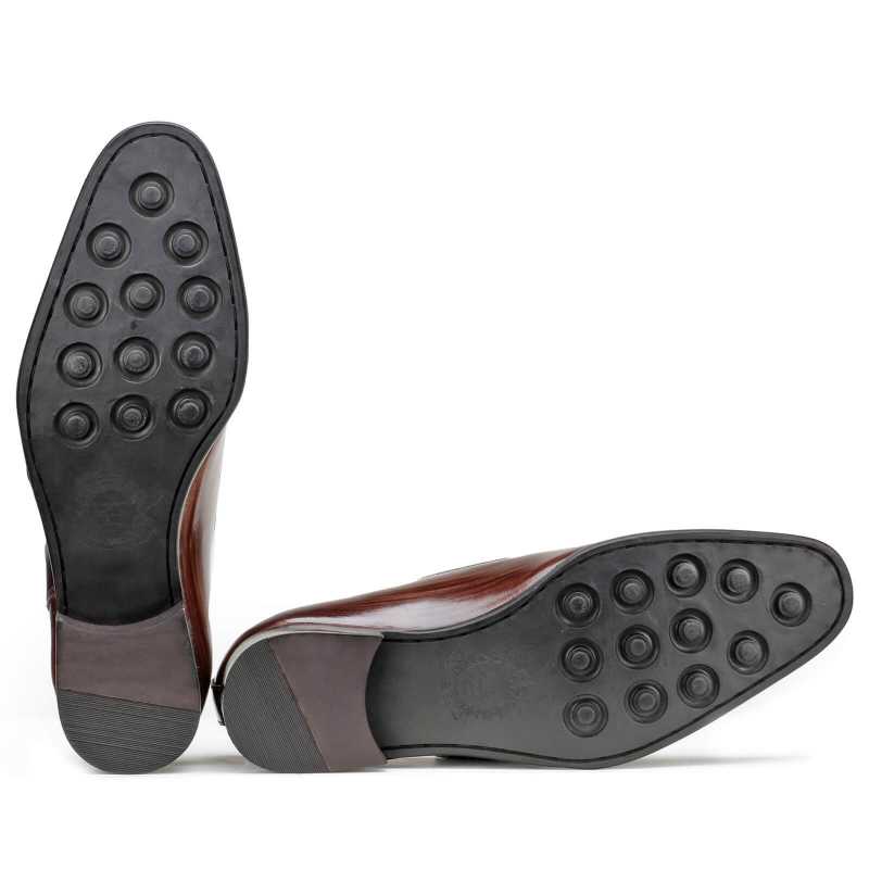 Romigi Textured Loafers - Escaro Royale