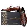 Romigi Textured Loafers - Escaro Royale