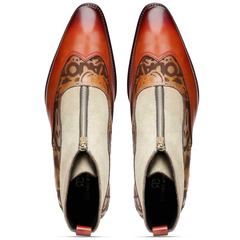 Lorenzo Zipper Boots - Escaro Royale