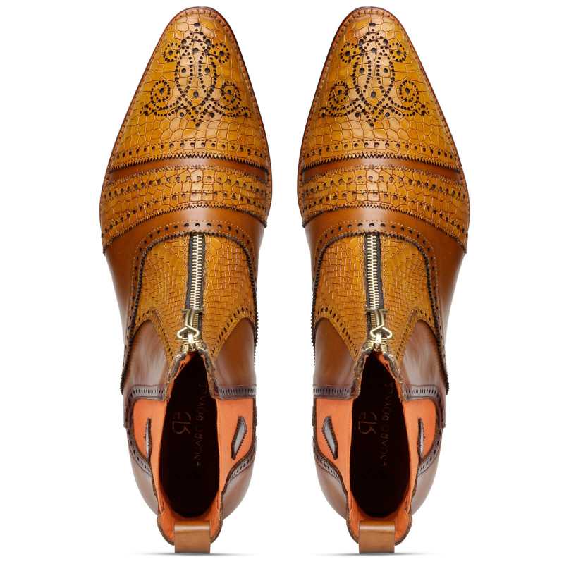 Antonio Zipper Boots - Escaro Royale