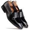 The Austin Double Monk Loafer In Black - Escaro Royale