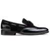 The Chicago Tassel Loafer in Black - Escaro Royale