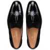 The Chicago Tassel Loafer in Black - Escaro Royale