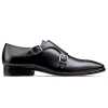The  Lincoln Monk Medallion Loafer In Black - Escaro Royale