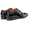 The  Lincoln Monk Medallion Loafer In Black - Escaro Royale